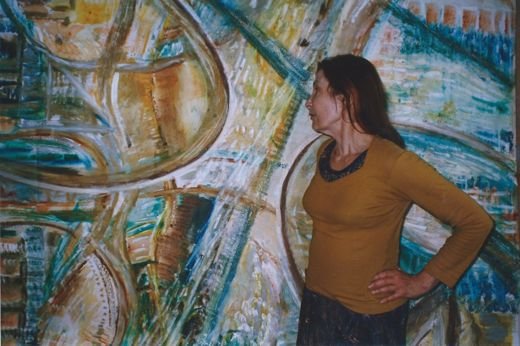 Fanchon & Music Of The Spheres, painting by Collective Phenomena