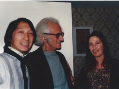 With Professor Huang on his 80th Birthday.jpeg